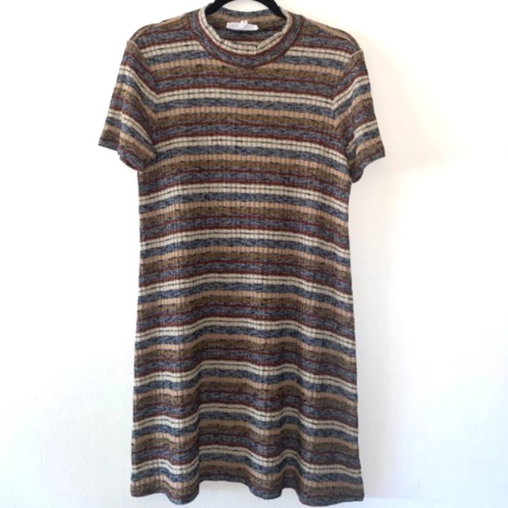 BCBGeneration Striped Knit Mini Dress - Picture 4 of 8